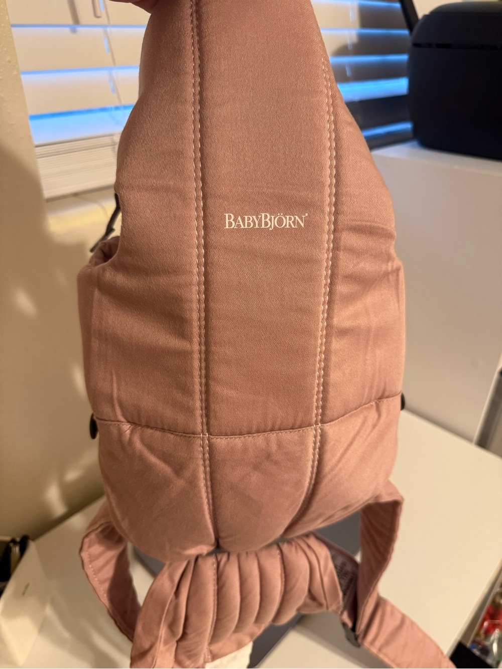 BabyBjorn Pink Baby Crossbody - Soft Pink